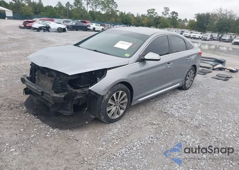2016 Hyundai Sonata Sport from USA, damaged, VIN 5NPE34AFXGH313156